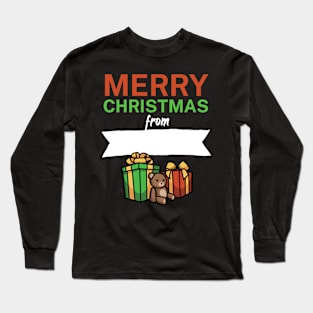 Merry christmas from Long Sleeve T-Shirt